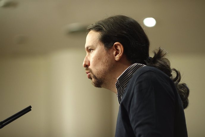 Pablo IGlesias, secretario general de Podemos