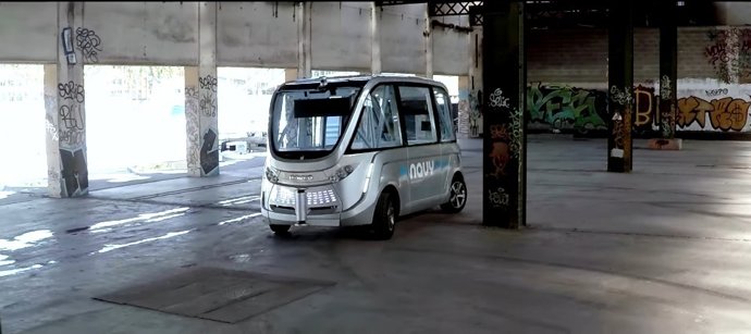 Shuttle eléctrico y autónomo Arma 
