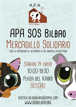 Cartel del rastrillo solidario