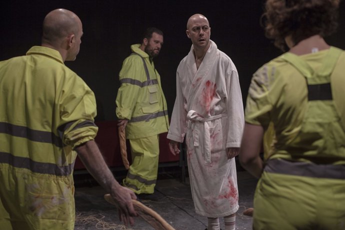La obra 'Déu és bellesa', de la compañía Parking Shakespeare