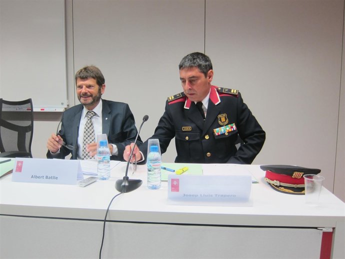 Albert Batlle y Josep Lluís Trapero