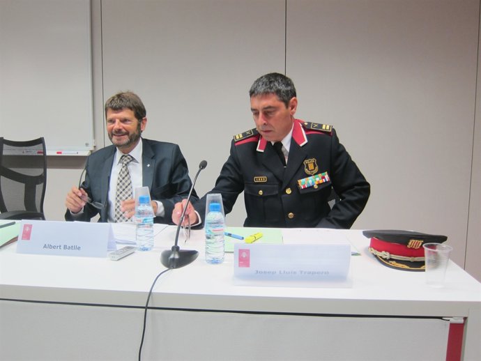 Albert Batlle y Josep Lluís Trapero