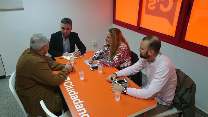 Guillermo Díaz Ciudadanos málaga diputado con SUP policías 