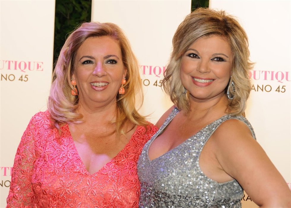 Carmen Borrego y Terelu protagonizan una discusión en Las Campos./ Europa Press