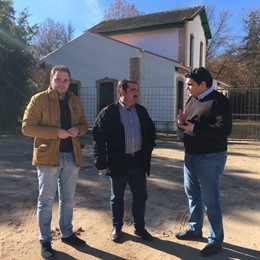Visita del diputado José Castro a Marmolejo