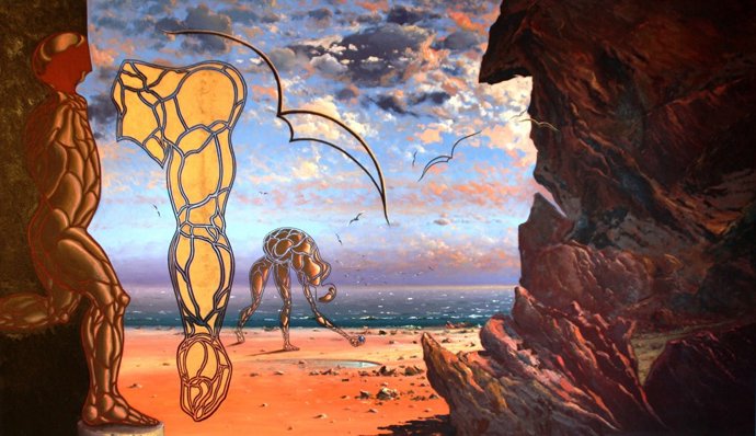 Una de las obras del pintor empordanés Guillem Roca