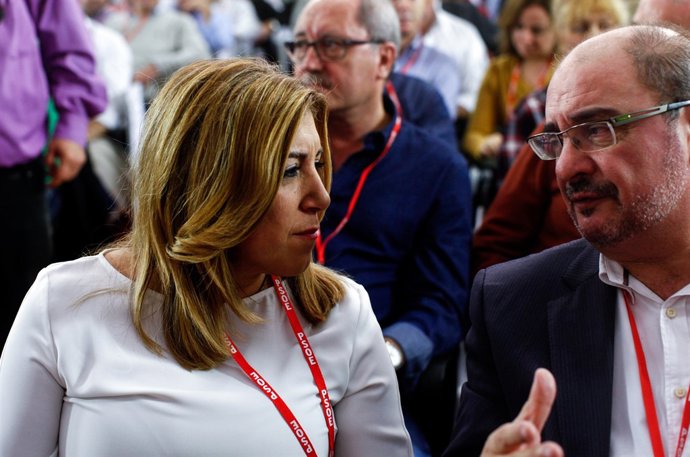 Susana Díaz en el Comité Federal del PSOE