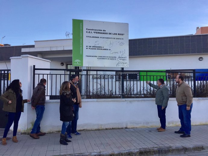 El PP reclama la finalización de una escuela en Santa Fe (Granada)