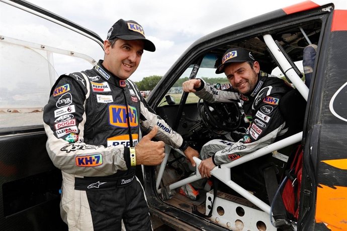 Isidre Esteve en el Dakar 2017