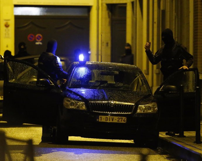 Redada de la policía de Bélgica contra terroristas