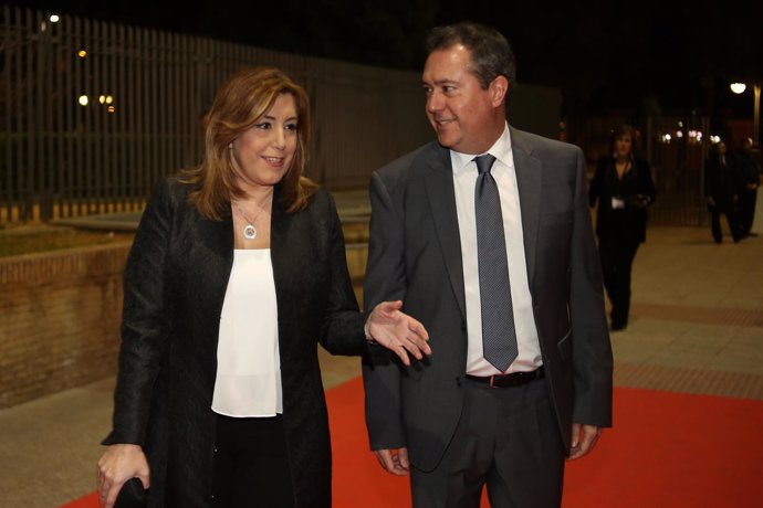 La presidenta de la Junta, Susana Díaz, asiste a los Premios Forqué