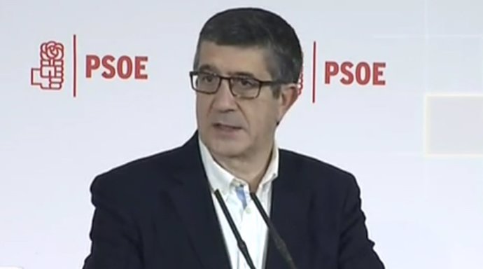 Patxi López presenta su candidatura para las primarias del PSOE