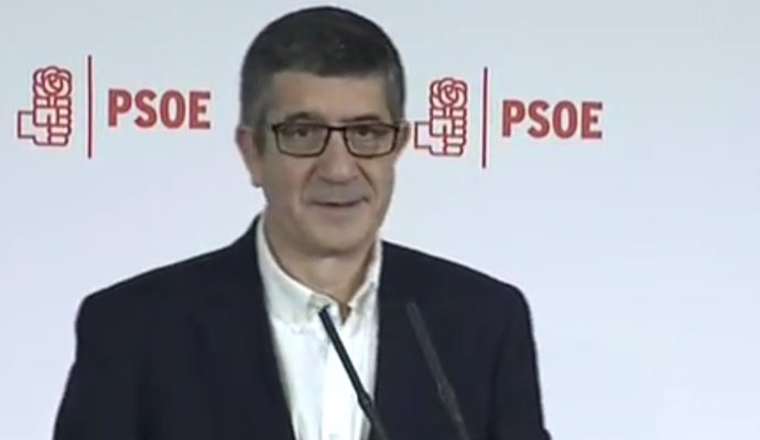 Patxi López presenta su candidatura para las primarias del PSOE