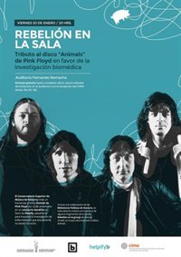Concierto tributo a Pink Floyd en favor de la investigación biomédica