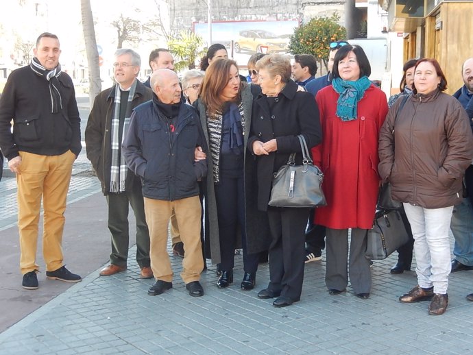 Encuentro del PSOE-A con colectivos de mayores