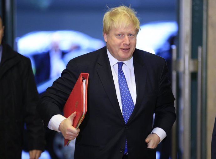 El ministro de Exteriores británico, Boris Johnson