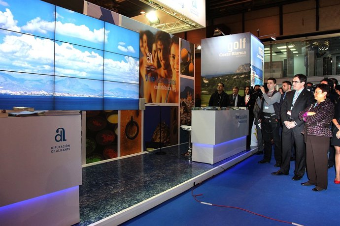 Inauguración Del Expositor De Costa Blanca En Fitur
