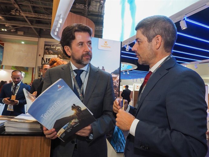 Carlos Alonso y Alberto Bernabé en la WTM