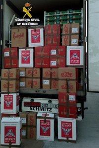 Intervenidas 11.000 cajetillas de tabaco de contrabando en el puerto de Algeciras