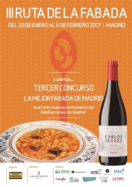 Empieza La Iii Ruta De La Fabada En Madrid: 20 De Enero En Platea Madrid