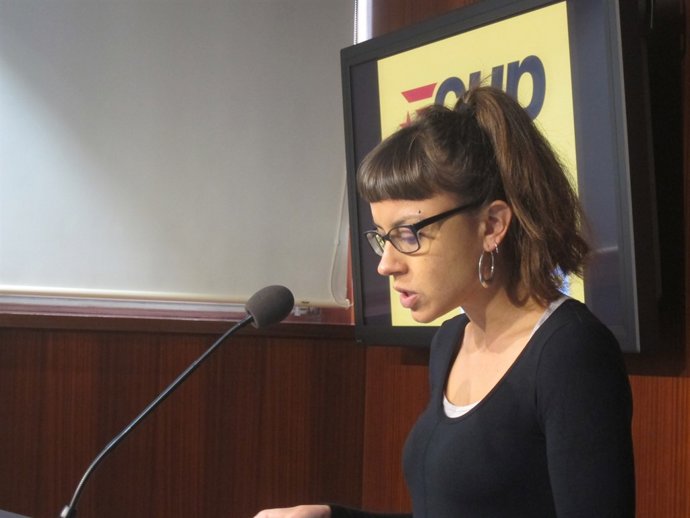 La concejal de la CUP en Barcelona Maria Rovira