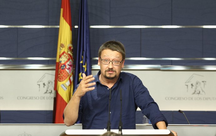 Xavier Domènech, portavoz de En Comú 