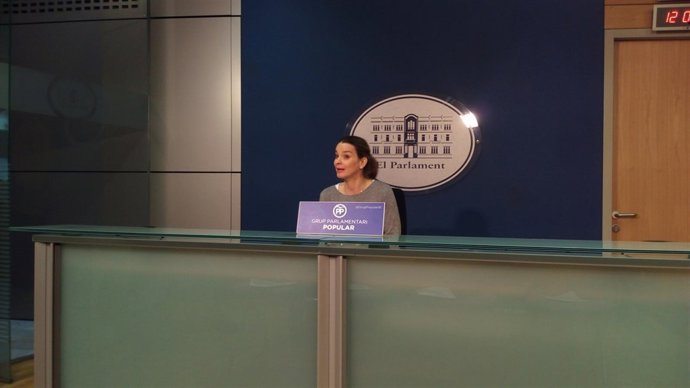 La portavoz parlamentaria del PP, Marga Prohens