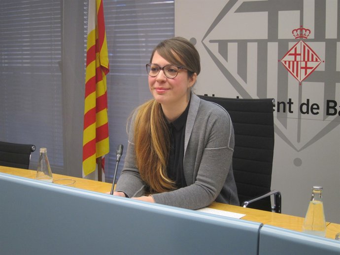 La teniente de alcalde de Barcelona Janet Sanz