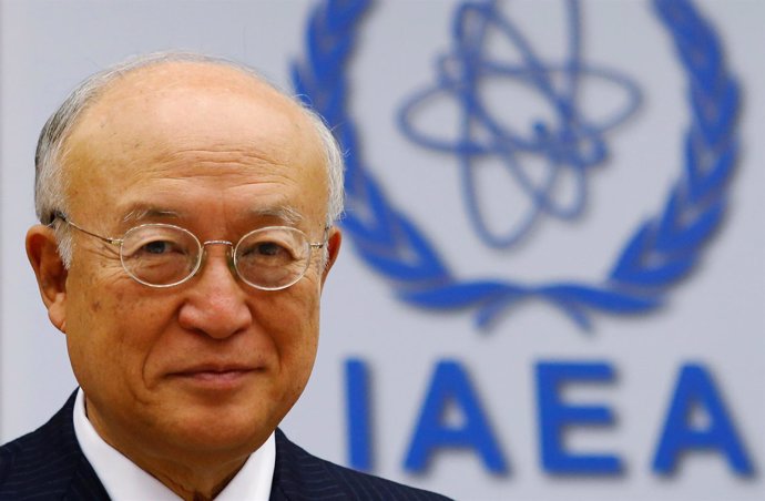 El presidente de la AIEA, Yukiya Amano.