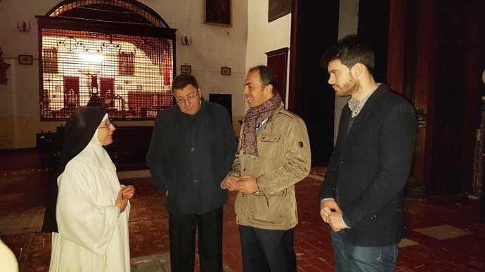 Millán en el convento de Madre de Dios.