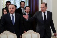 Lavrov y Cavusoglu ultiman los preparativos de la cita siria en Astaná