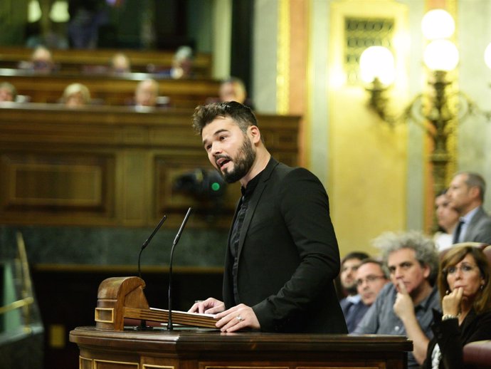 Gabriel Rufián, de ERC