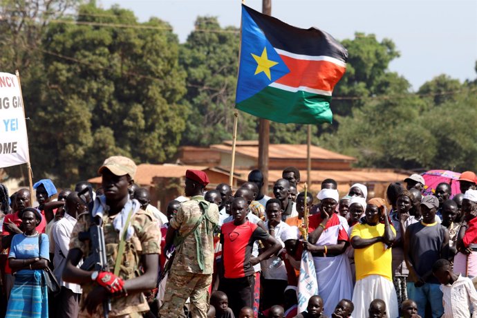 Civiles y un militar en Yuba, capital de Sudán del Sur 
