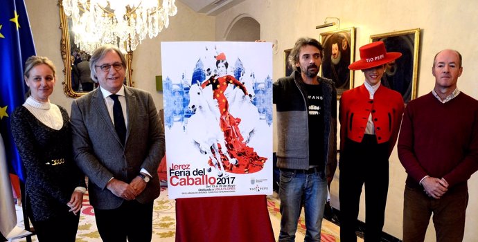 Cartel anunciador de la Feria del Caballo 2017