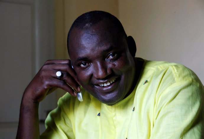 Adama Barrow, vencedor de las elecciones en Gambia