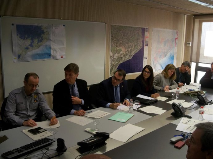 Reunión con J.Jané, J.Delort y E.Domènech