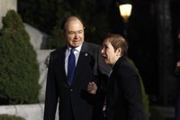 Barkos, Clavijo y Revilla, los primeros en llegar a la Conferencia de Presidentes