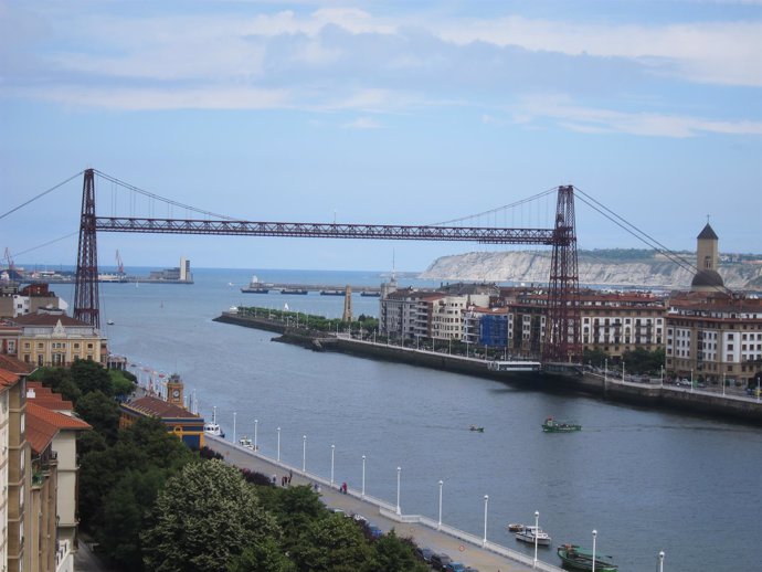 Puente de Bizkaia, en Portugalete