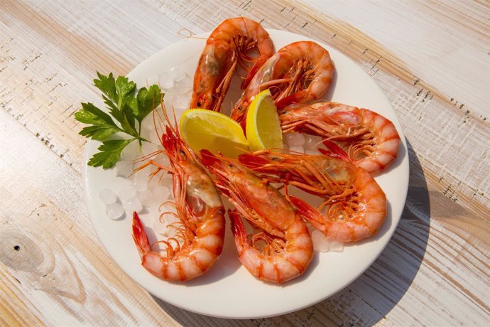 Gamba roja de Denia (Alicante)