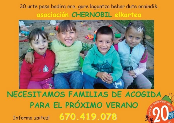 Niños de Chernobil. 