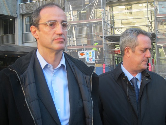 Antoni Vives y Joaquim Forn