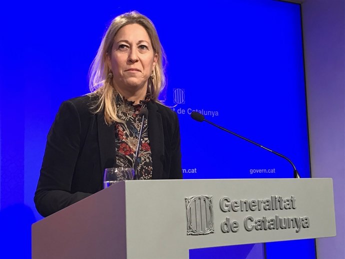 Neus Munté, portavoz de la Generalitat de Catalunya