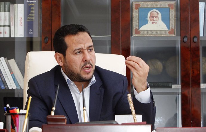 Abdel Hakim Belhadj, líder del partidio libio  Al-Watan 