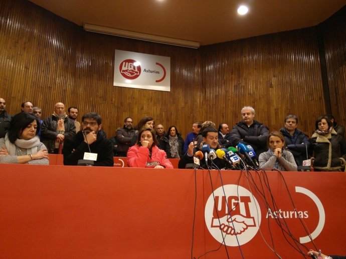 Javier Fernández Lanero, en rueda de prensa