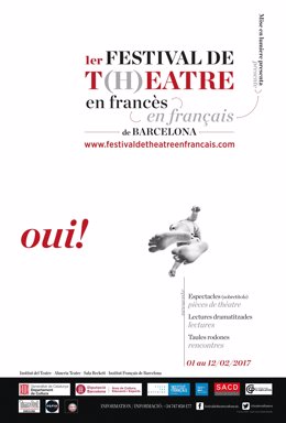 Cartel del Festival de Teatro en Francés