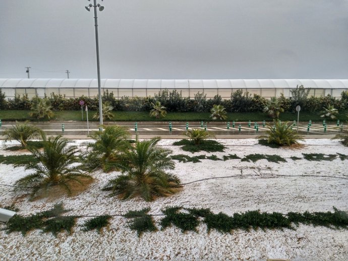 Nieve en Murcia, nevada, nevando, frío, temporal