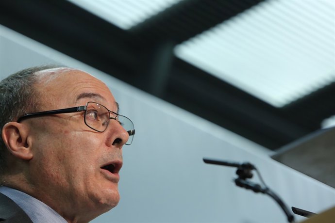 El gobernador del Banco de España, Luis María Linde