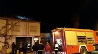 Desalojada una familia en La Almunia por un incendio en su vivienda