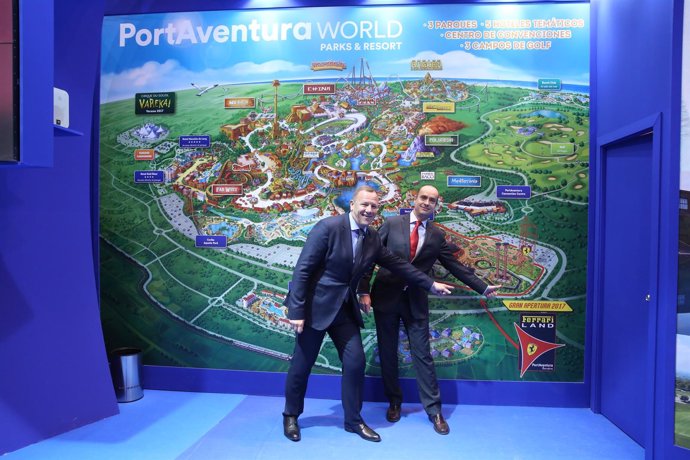 PortAventura presenta las novedades de Ferrari Land en Fitur
