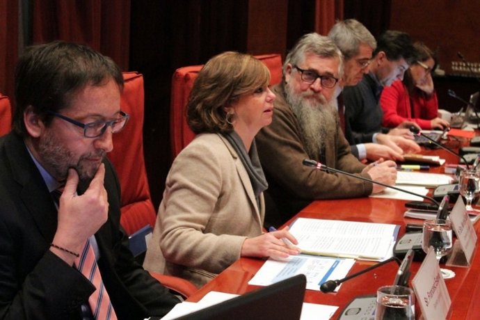 La consellera de Gobernación, Meritxell Borràs